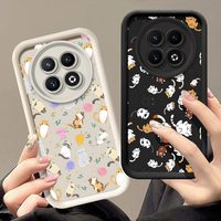 12 Lively Cat New Sky Eye Phone Case For Realme 12 11 10 9i 8Pro 9ProPlus 10Pro 12X 12Pro 9 7 7i 7Pro 8 8i 6 6S 5 5S Cover