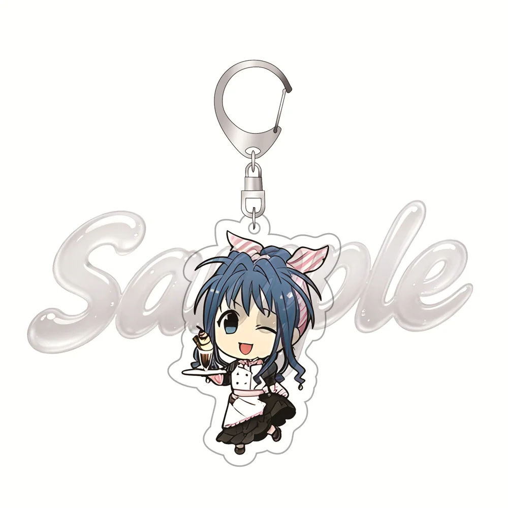 Anime HUNTER×HUNTER 6cm Acrylic Keyrings Backpack Decorations Accessories Decor Gifts Exquisite Products Halloween Gifts