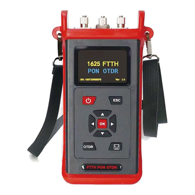 

1625nm Built-in Filter FTTH PON OTDR On Line Test Optical Time-Domain Reflectometer 35dB 40dB 1:32 1:64 Splitter OPM VFL FC SC