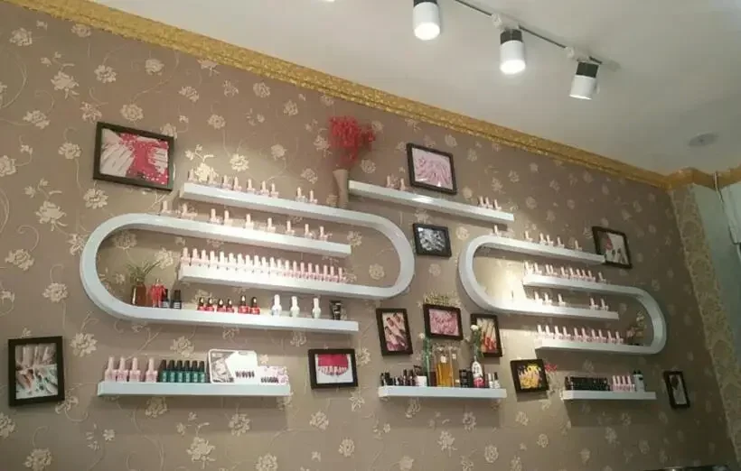 Shaped Nail Polish Wall for Home Sturdy Construction