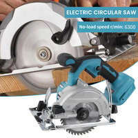 5Inch Brushless 125MM Adjustment Electric Circular Saws Cutting Tool for Cutting Wood Plastic PVC Stone Ceramic Tiles