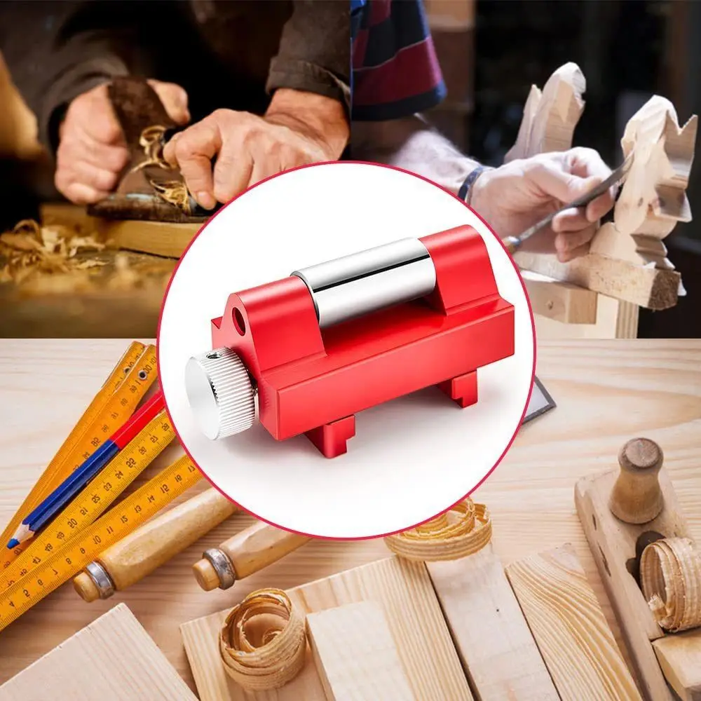 

Manual Operation Wood Sharpener Metal Construction Abrasive Tools Sharpening Jig Inclined Edges Angle Adjustable