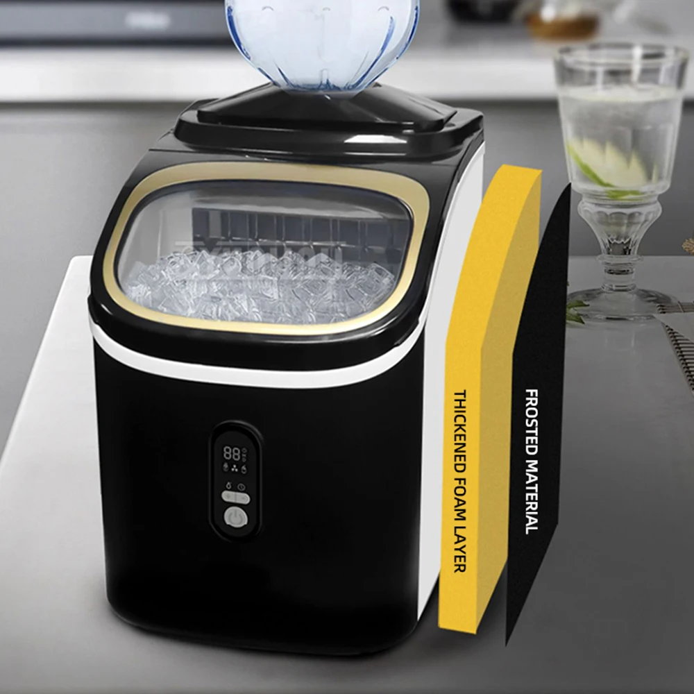 2025 20kg/24h Automatic Timed Ice Making for Coffee Shop HZB-25F Multifunctional Ice Making Machine