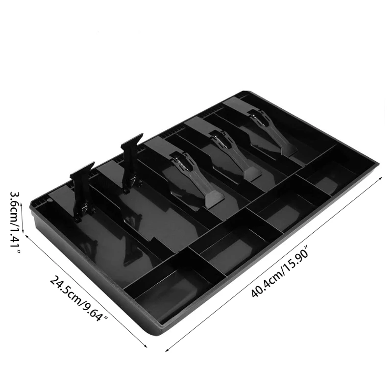 Money Counter case Hard plastic case ABS Plastic 9 Box new Classify store Cashier Drawer box cash drawer tray Coin and Bill Tray