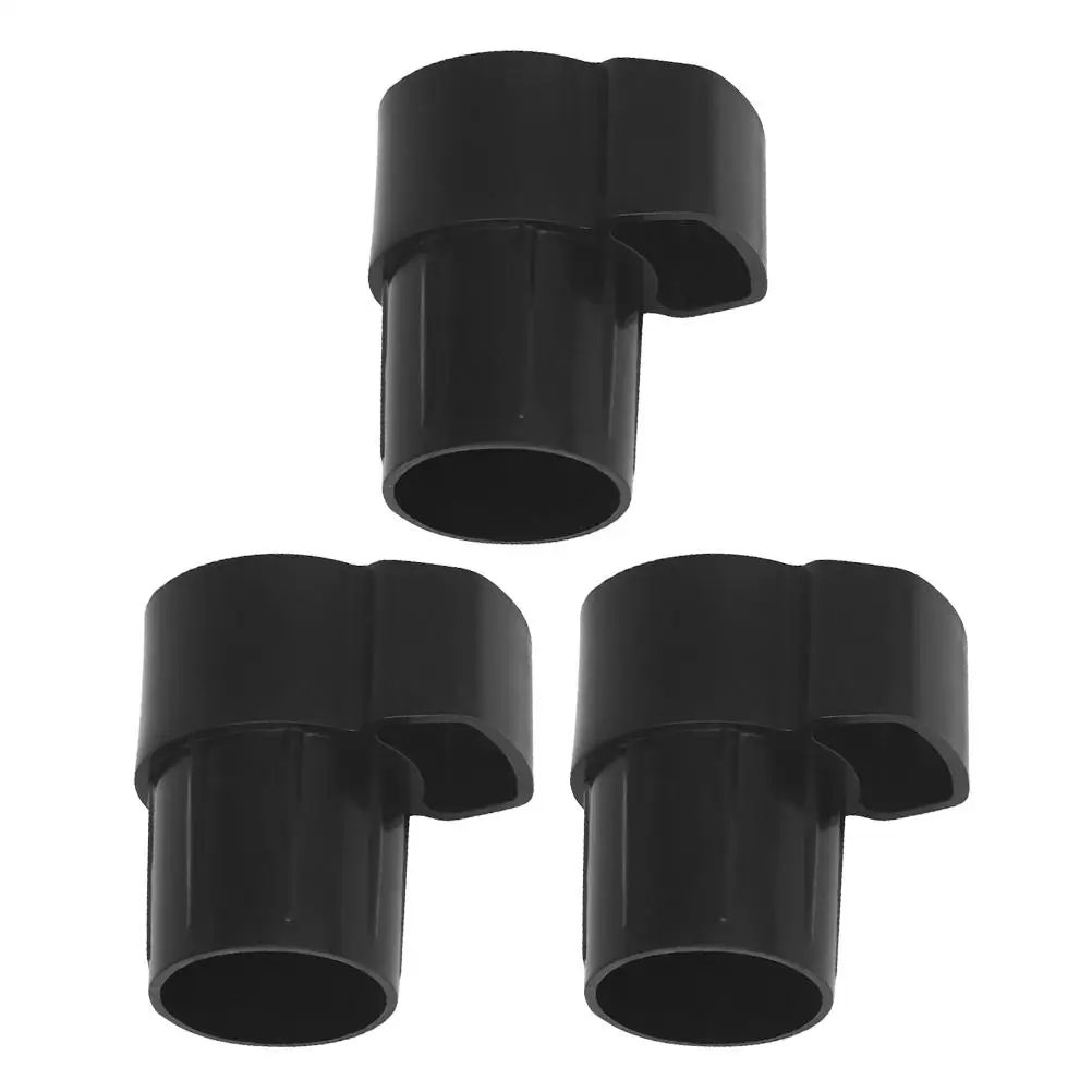 

3 Pcs Saxophone Cap Plug Bent Neck Key Accessories Musical Instrument Parts Abs End Alto