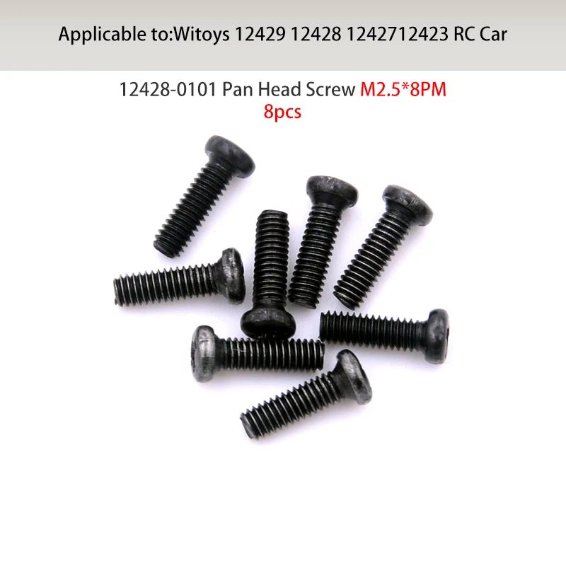 12429 Original Parts 0101-1098 Wltoys 12428 RC Car Spare Part Screw/Differential/Servo/Nut/Motor/Shell/Receiver/Remote Control