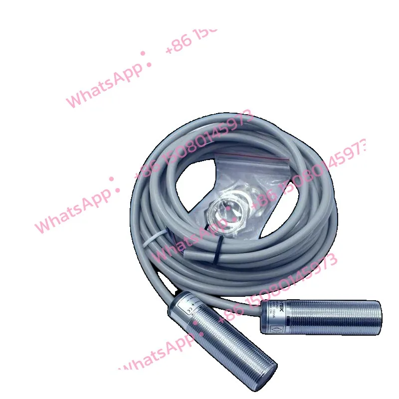 Beam of Light (transmitter + Receiver) PM18T-2ND + PM18T-2E Photoelectric Switch M18 NPN 20m Sensing Distance
