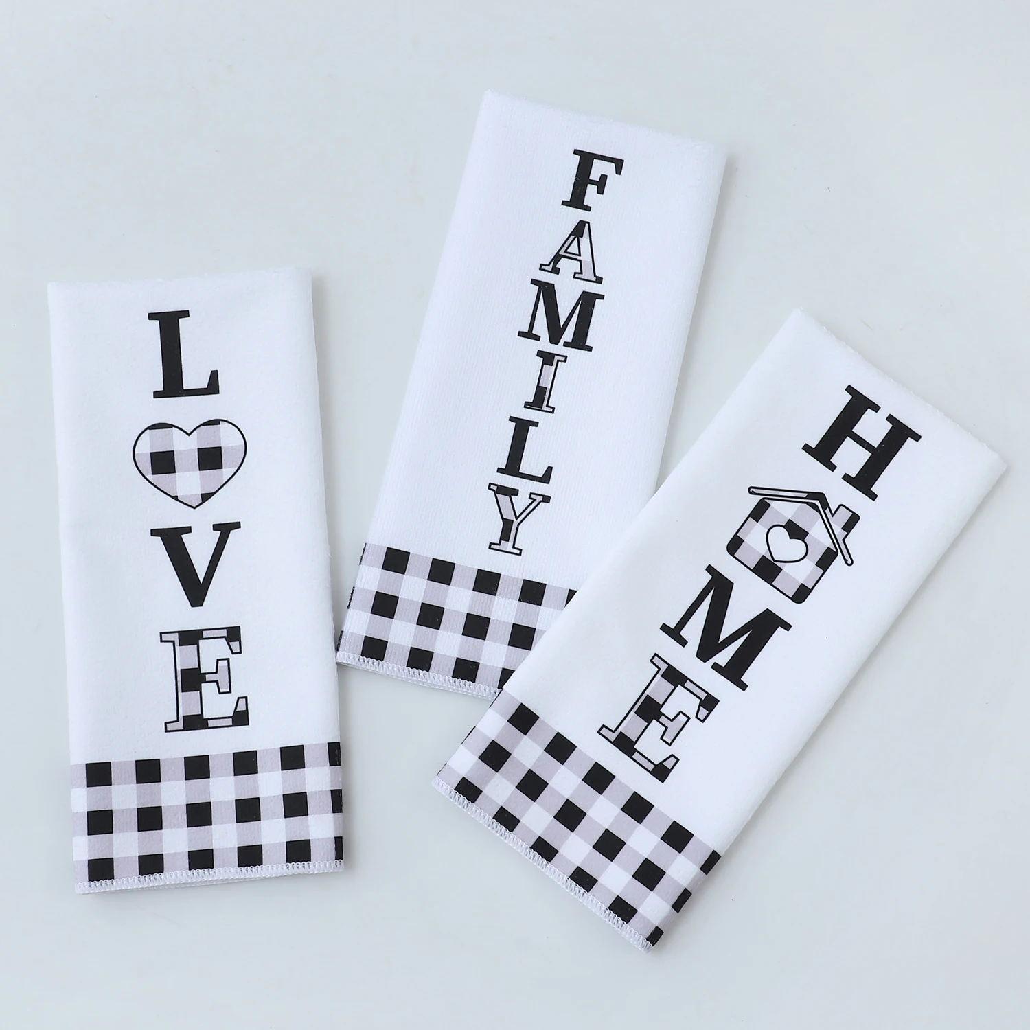 Digital Printing Kitchen Dish Washing Towel, Ultra-Fine Fiber Polyester, New Product, Manufacturer Direct Sales