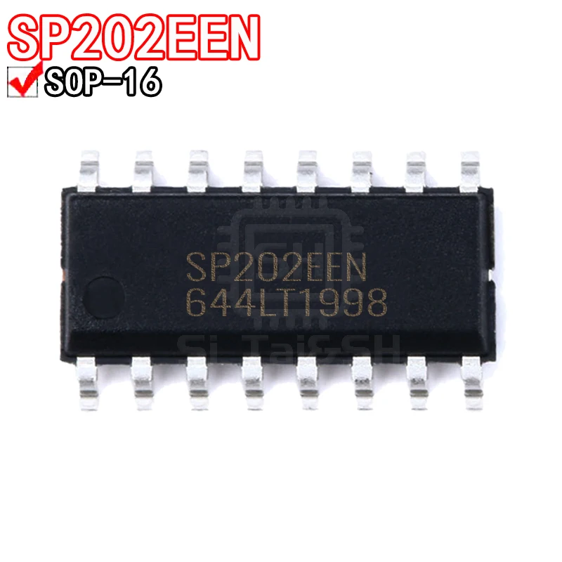 10 PZ SP202EEN SP232EEN SP3232EEN-L/TR patch SOP-16 ricetrasmettitore RS232