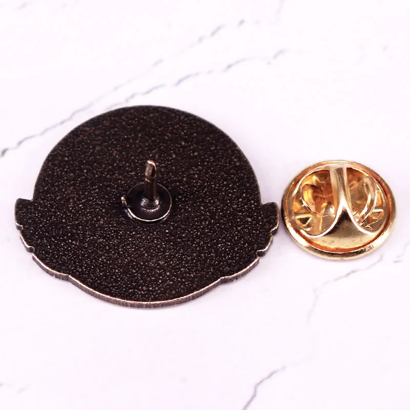 Splatoons Big Run Vintage Metal Badge Game Fashion Logo Brooch For Various Clothing Backpacks
