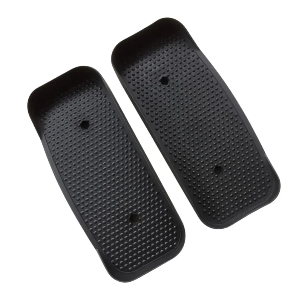 High Quality Foot Pedal Pedal 34.5*15cm 600g ABS Accessories Anti-slip Black Elliptical Hole Parts Outdoor Sports