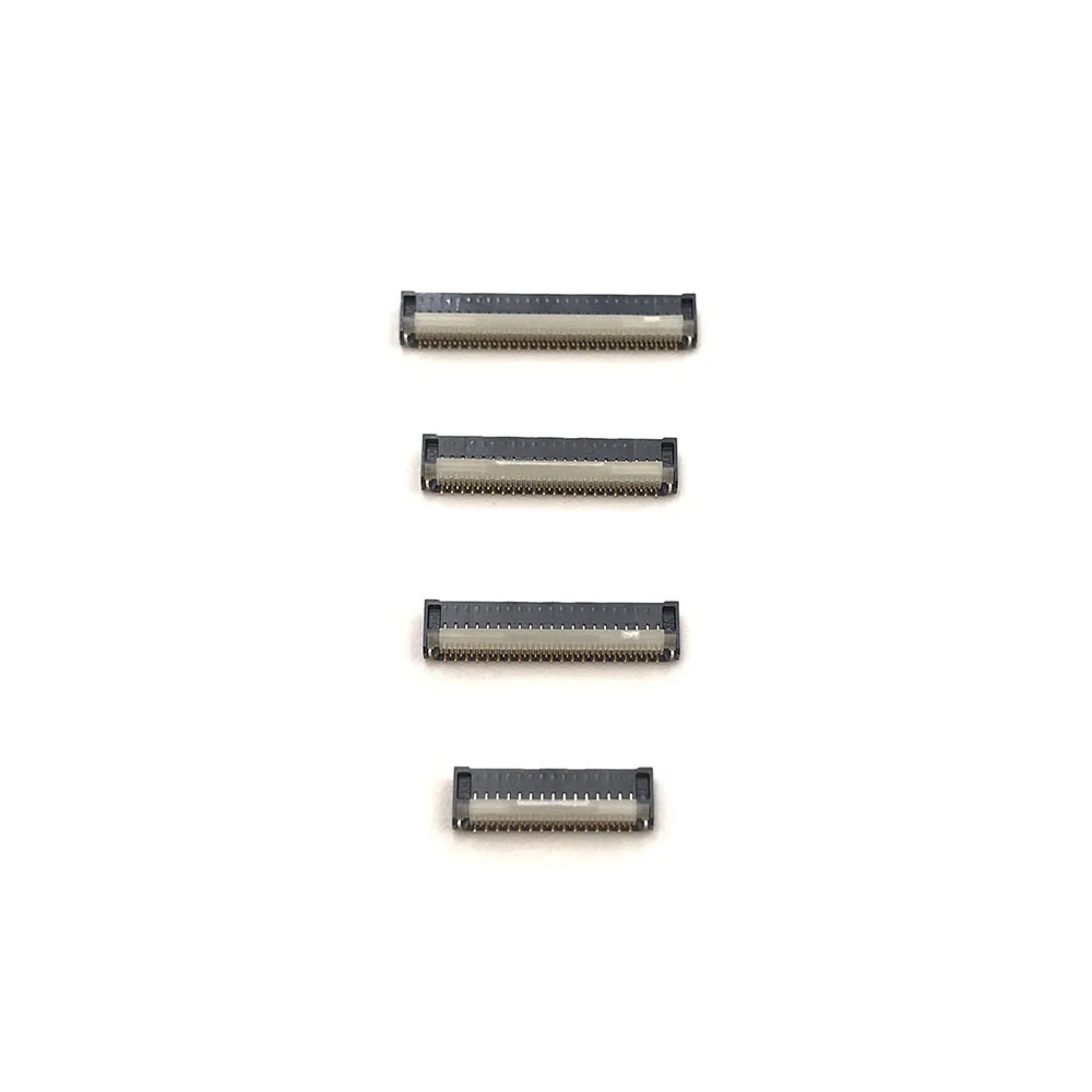 10 Buah Baru untuk Switch NS Lite OLED Layar Tampilan LCD Kabel Fleksibel Konektor Soket Slot Tombol L Soket Konektor Pita Kartu SD