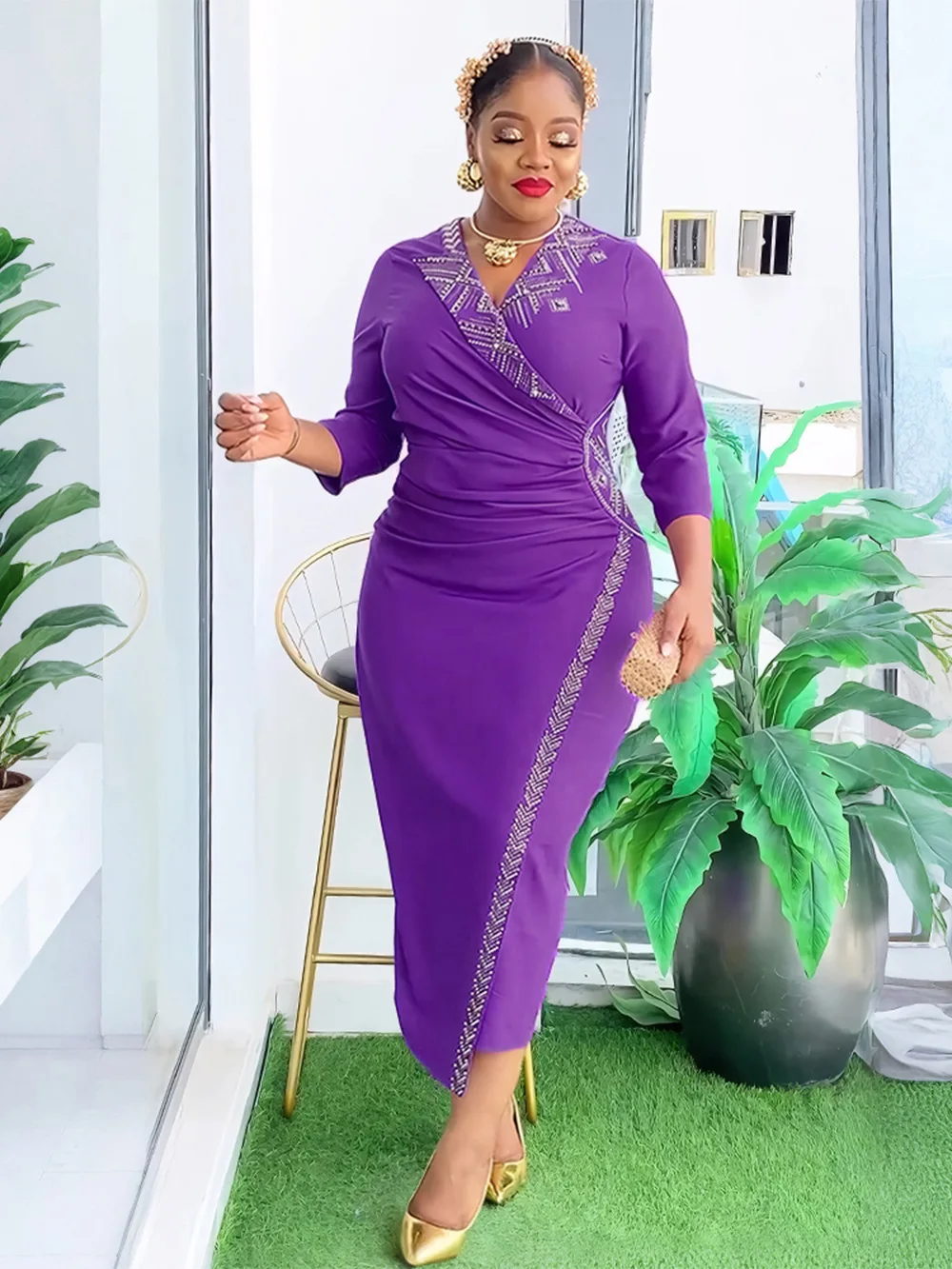 여성용 아프리카 드레스 플러스 사이즈 아프리카 의류 우아한 무슬림 웨딩 파티 롱 드레스 다쉬키 안카라 터키 의상 가운