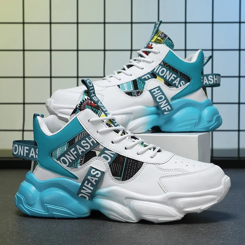 Zapatos Deportivos Casuales para Hombre, Transpirables, Cómodos, de Caña Alta, para Correr