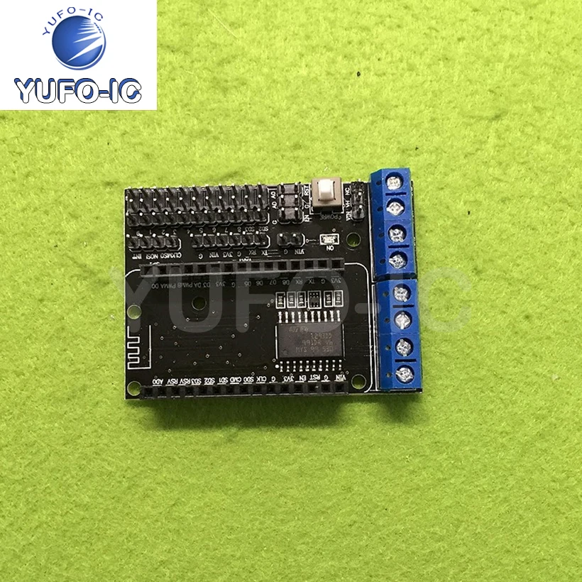 Бесплатная доставка, 1 шт., ESP8266WiFi, плата расширения с приводом с двигателем L293D ESP12E Lua, Интернет вещей, интеллектуальный автомобиль