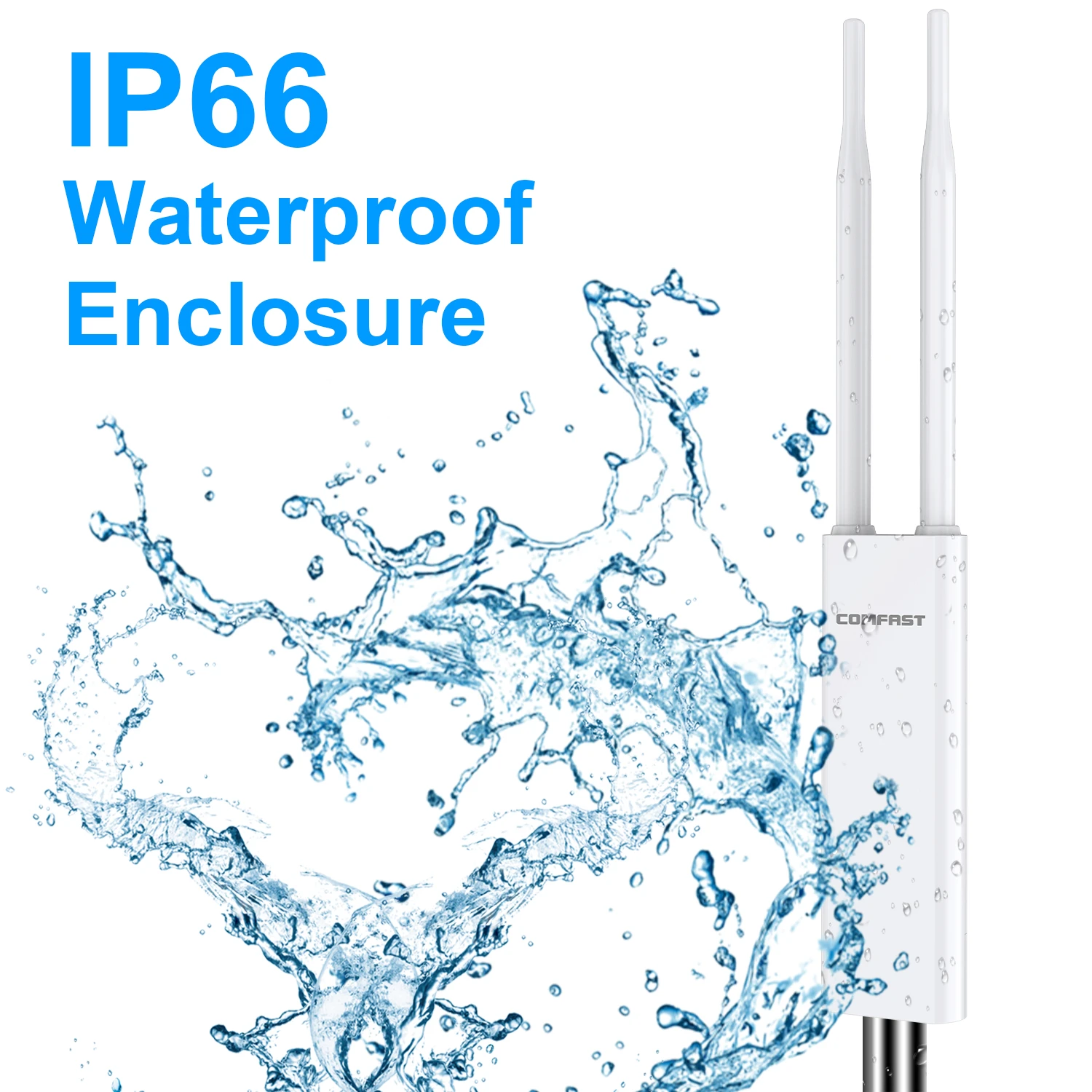 Imagem -05 - Extensor Wifi à Prova de Intempéries ao ar Livre ap 2.4g 5g Longo Alcance 360 Omnidirecional Alto Ganho wi fi Antena Access Point Ac1200