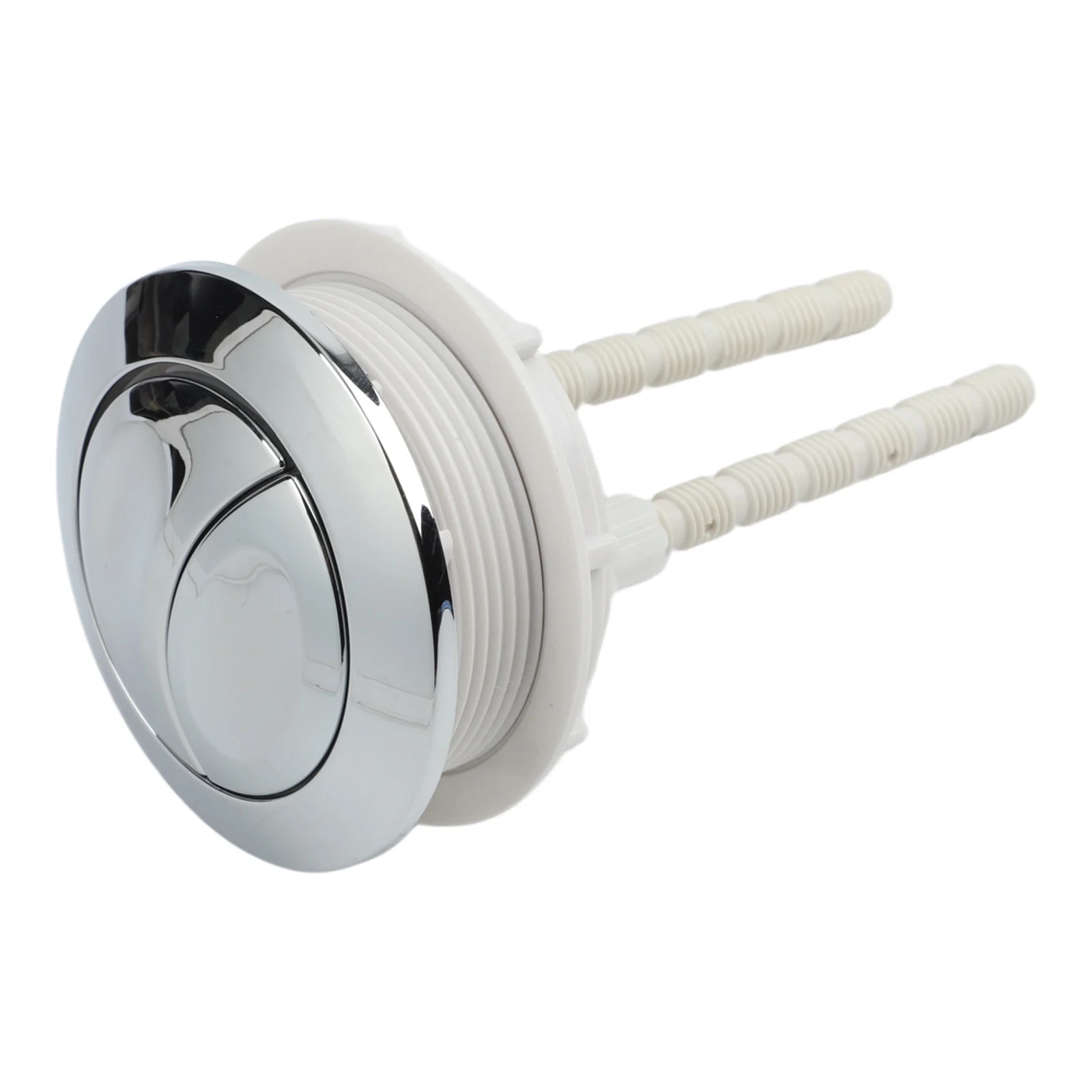Outer Diameter 7cm Dual Flush Button ABS Plastic Easy Installation Push-button Design Wide Model Compatibility