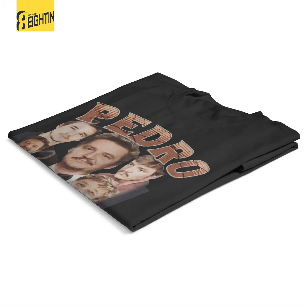 Pedro Pascal the Last of Us Men T Shirt  Novelty Tees Short Sleeve Round Collar T-Shirts Pure Cotton 4XL 5XL Clothes