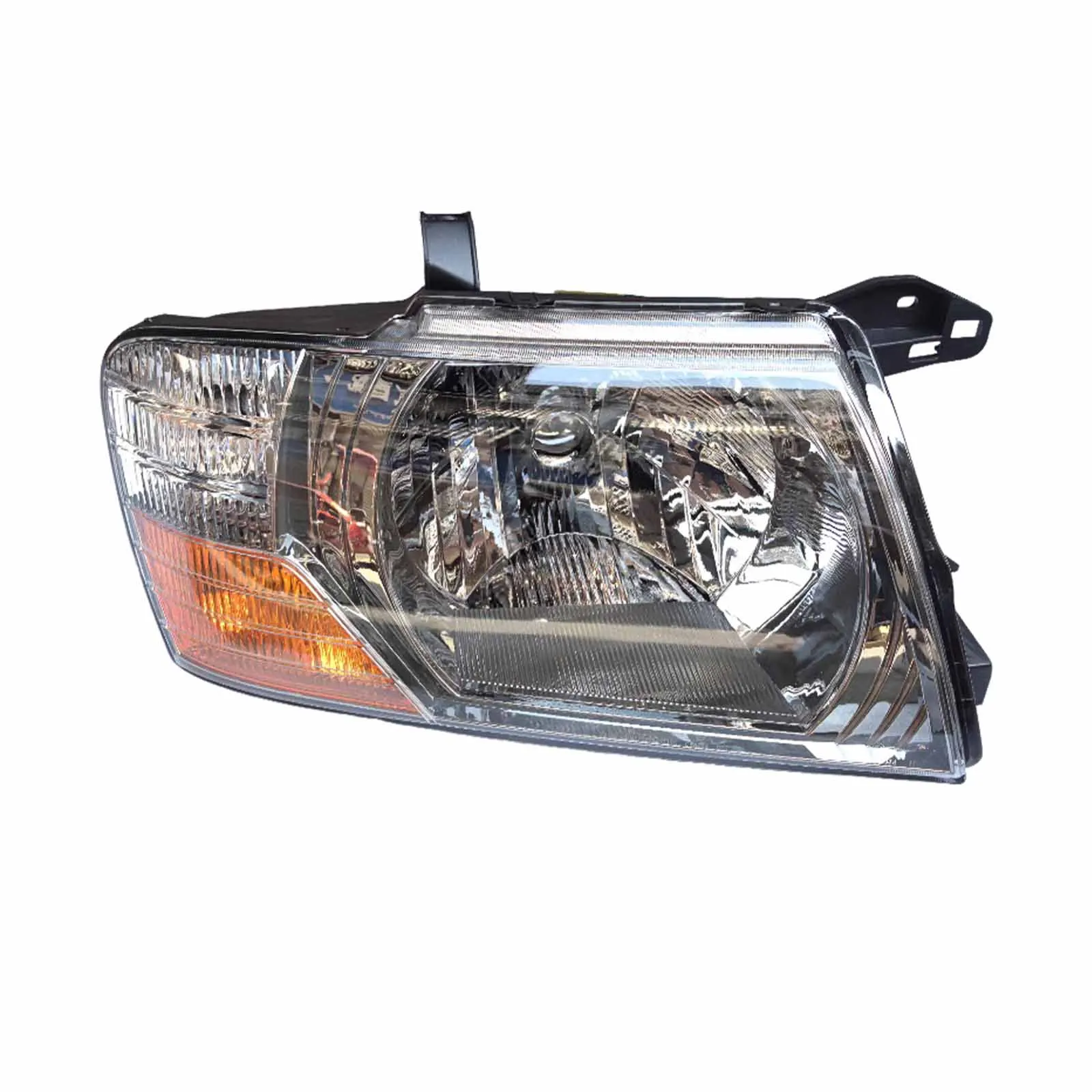 

Передние фары автомобиля в сборе, фары для Mitsubishi Pajero Montero 2003 2004 2005 2006, автомобильные аксессуары