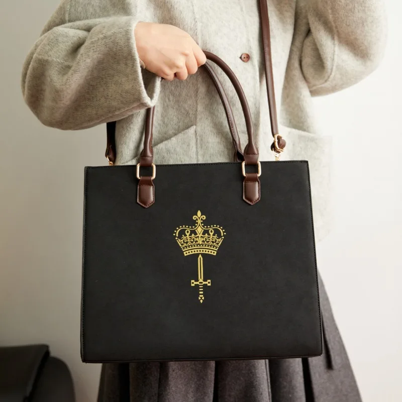 

Elegant Minimalist Parisian Diaper Bags for Women Luxury Brand Shoulder Bag Large Capacity Leather Commuter Bag Simple Vintage