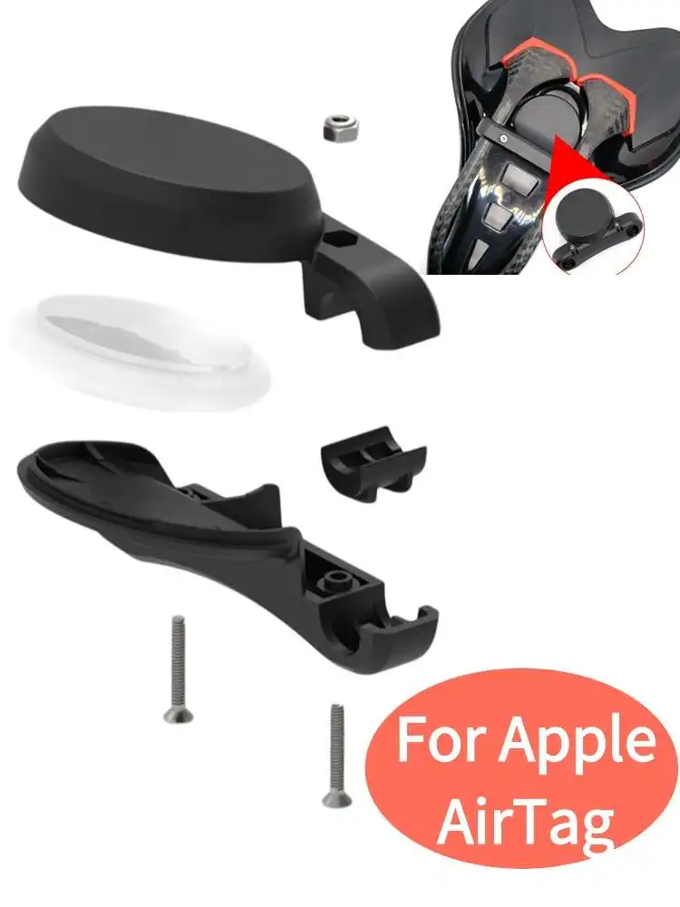 AliExpress Bicycle Location Tracker Protective Shell For Apple AirTags Hidden Bicycle Mount Protect Slelf Bike Tracker Accessories