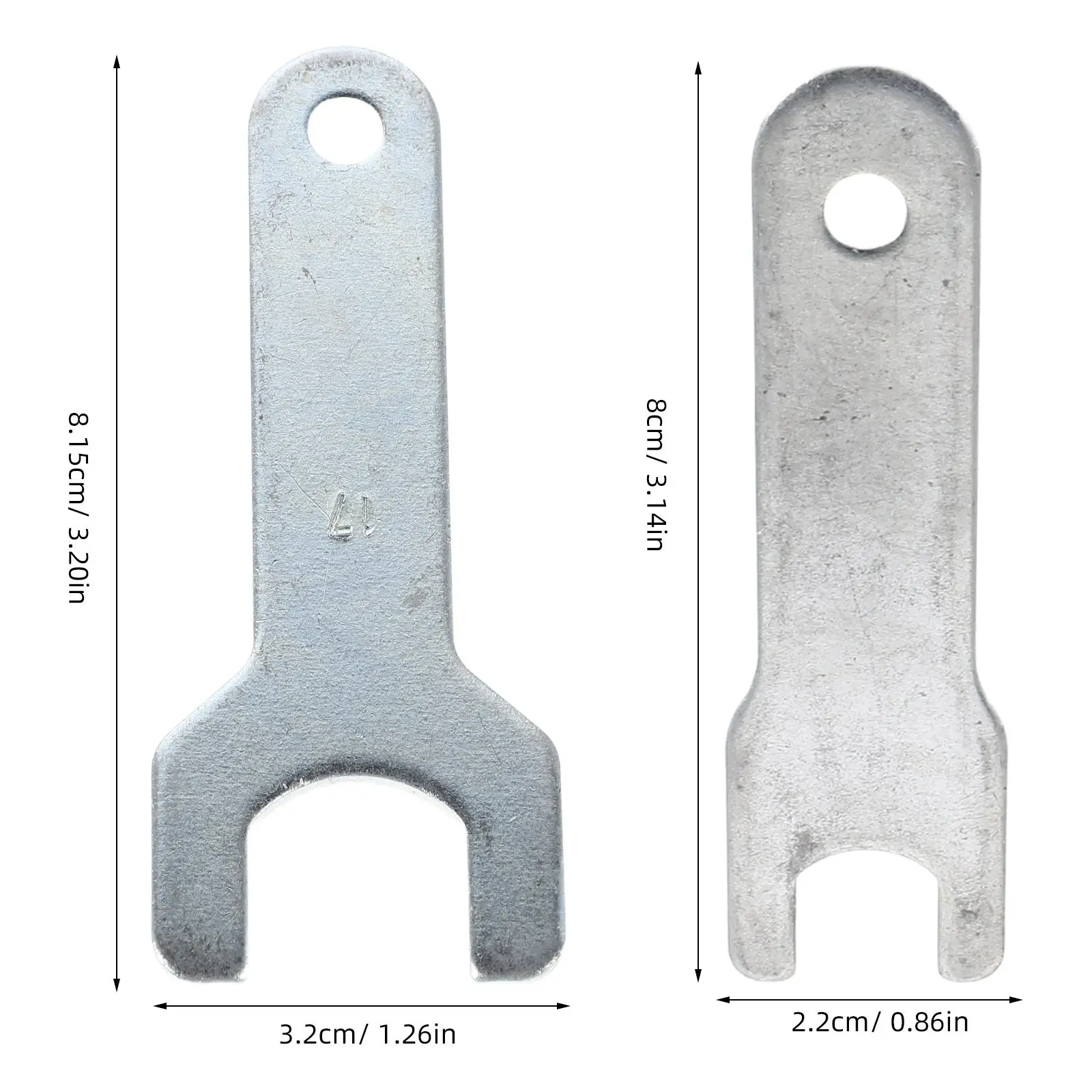 4Pcs High Efficiency Pneumatic Grinder Wrench Set Universal Angle Tool Wrench for Metal Surface Treatment Disassembly Tool Angle