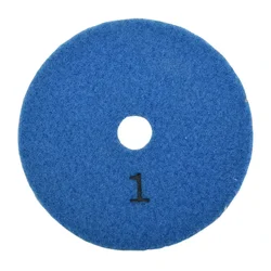 4 Inch 100mm Dry/wet Diamond 3 Step Polishing Pads 1#/2#/3# Grit For Polishing Granite Marble Engineered Stone