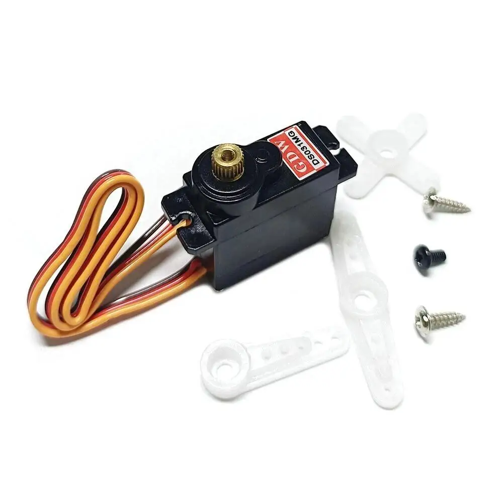 コンボ 3 個 GDW 2.7KG DS031MG サーボ メタルギア デジタル サーボ 9G FW450L ヘリコプター用