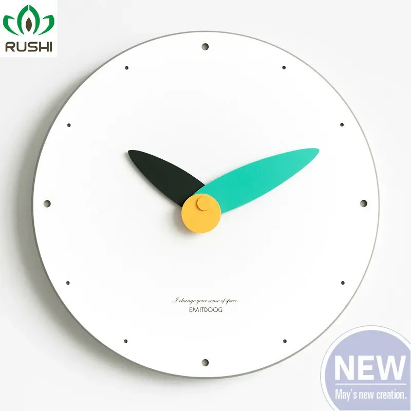 

12 Inch Modern Minimalist Wall Clock Nordic Wall Clock Modern Design Mute Hanging Watch Creative Home Decoration Christmas Gift