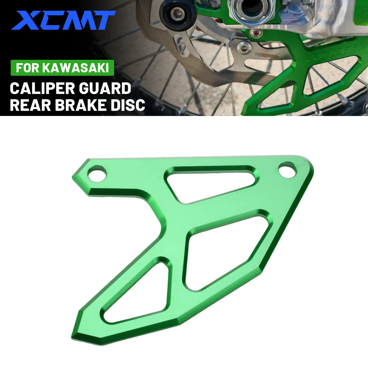 Motorcycle CNC Rear Brake Disc Guard For Kawasaki KX250F KX450F KX450 KLX450R KXF 250 450 KX 250F 450F 2004-2025