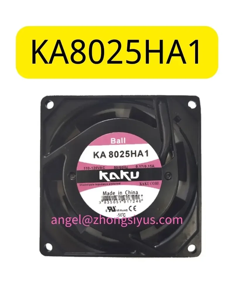 

NEW KAKU KA8025HA1 110V 0.14A ball bearing ball bearing IP55 cooling fan