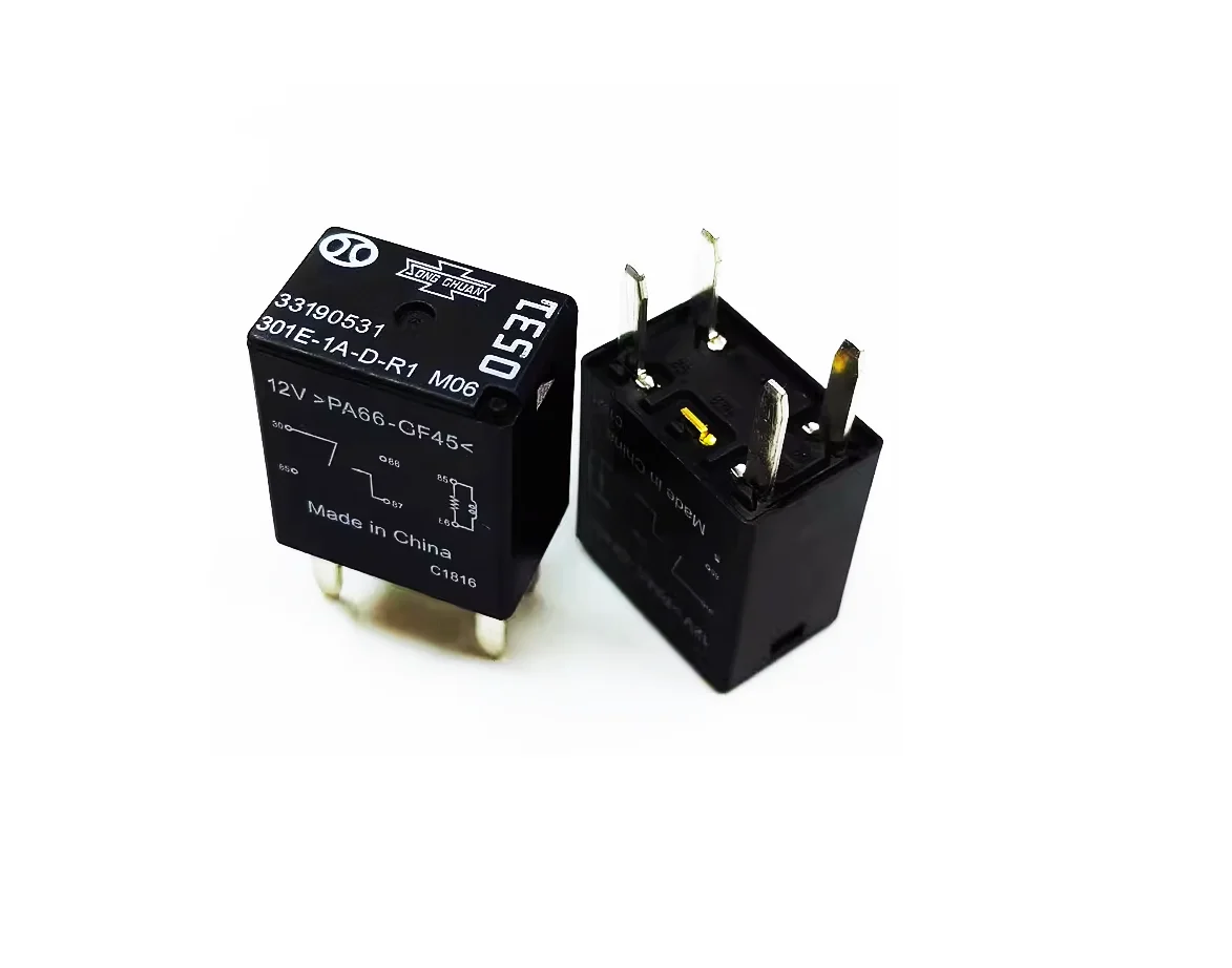 

HOT NEW 301E-1A-D-R1 301E1ADR1 DC12V 12VDC 12V 35A relay 4PIN