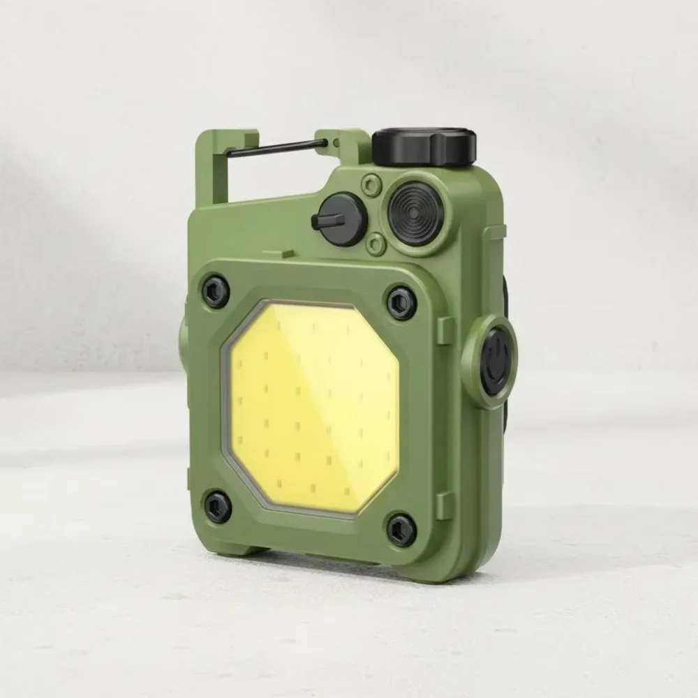 Super Bright Mini Keychain LED Flashlight Rechargeable Pocket Tiny Portable Light for Outdoor Camping Emergency Lighting
