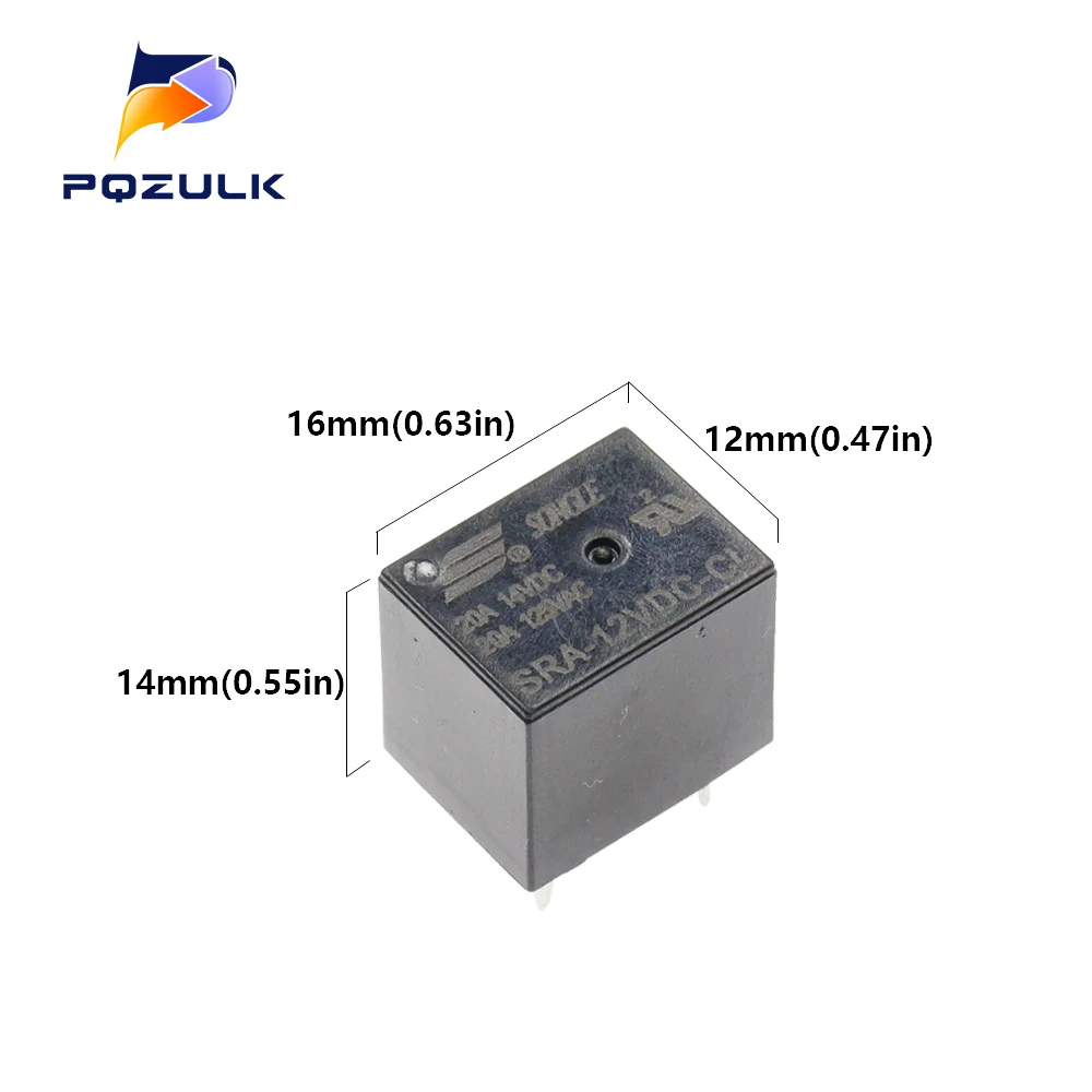 5PCS/Iot Original New SRA-05VDC-AL SRA-12VDC-AL SRA-24VDC-AL -CL 20A 4Pin 5Pin 5V 12V 24V Automobile relay