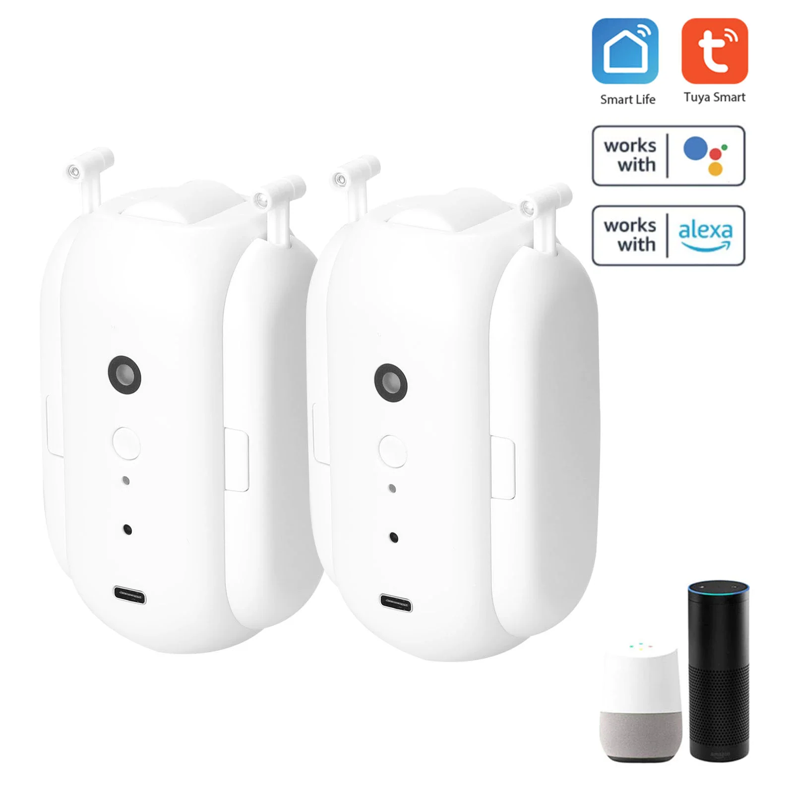 

Smart Curtain Robot Automatic Smart Home Machine Track-free Installation Curtain Motor