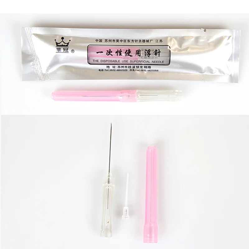 Disposable Acupuncture needle Floating needle New acupuncture therapy small medium size Retail 10Pcs