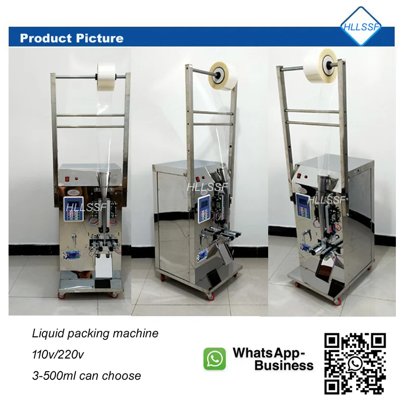 Liquid Packing Machine Vertical Fill Form Seal Sachet Automatic Quantitative Liquid Packaging Machine Sealing Machine