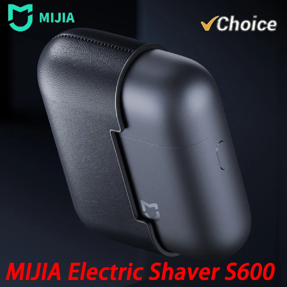 MIJIA Electric Shavers S600 Portable Razor Men Type-C Rechargeable Shaving Beard Machine Trimmer Dry Wet Shaving Washable -CN