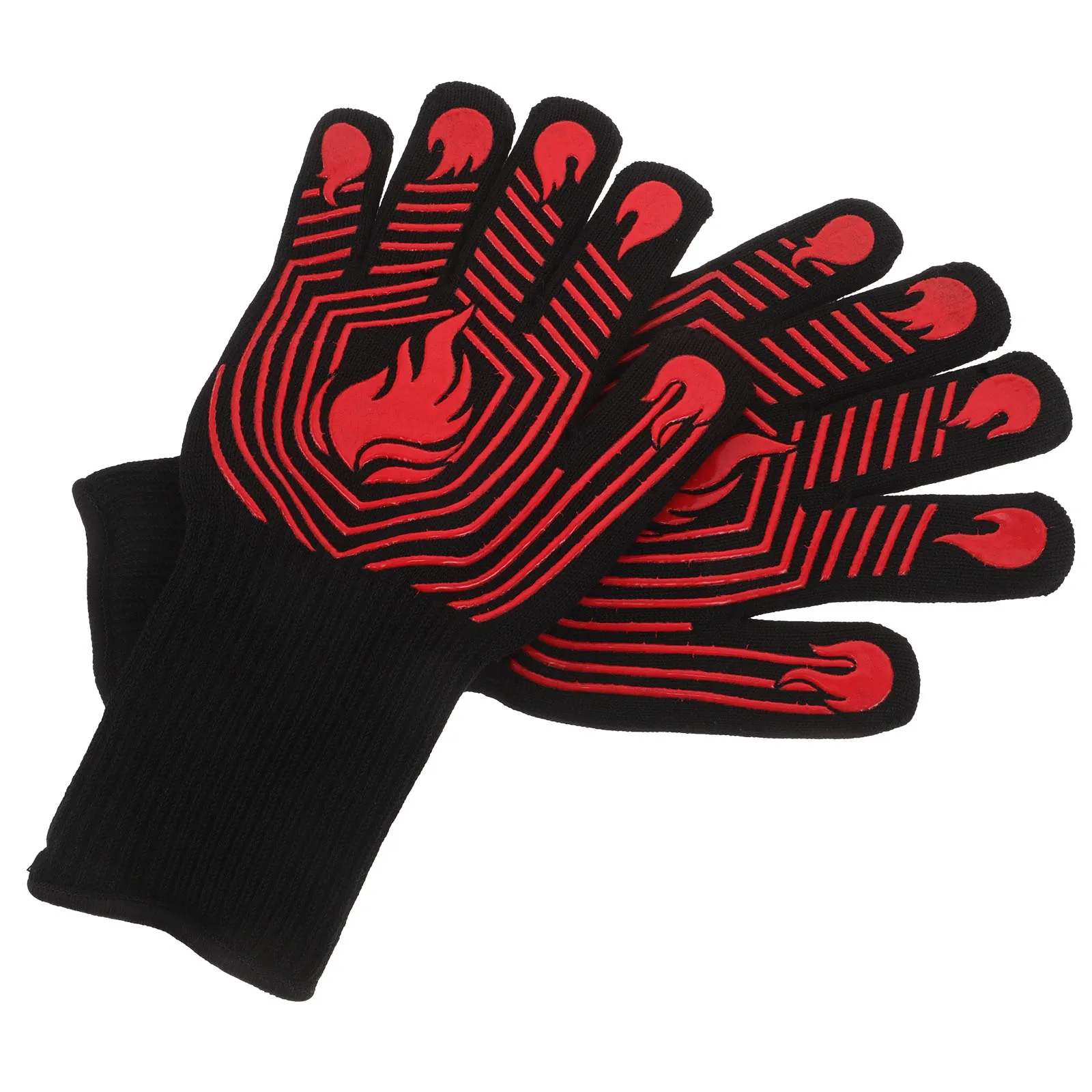 

High Temperature Insulation Gloves Heat Microwave Oven Resistant Work Hot Cooking Welding Barbecue Insulated