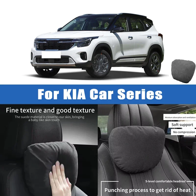 

Top Quality Car Headrest Neck Support Seat Soft Neck Pillow Breathable For KIA K5 Forte Sportage Sorento Seltos Stinger Carnival