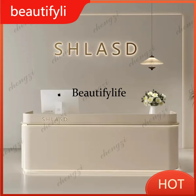 

A139 Aesthetic Hotels Reception Desks Boutique Custom Executive Clearance Reception Desk Events Luxury Empfangstresen Theke Furn