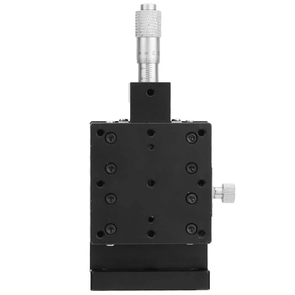 Manual Linear Stages Trimming  SEMZL60-ACR Manual Slide Table Trimming  Linear Stage  Roller  60*60mm