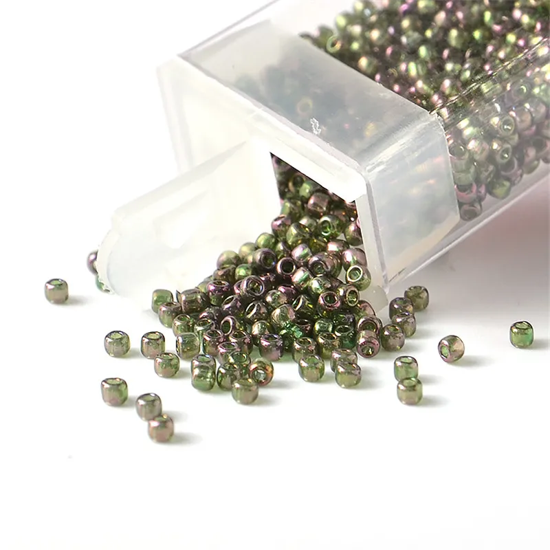 11/0 10g Japan TOHO Round Beads Transparent Gold Color Luster Glass Seed Bead for Needlework Handemade Necklace Jewelry Making - Image 3