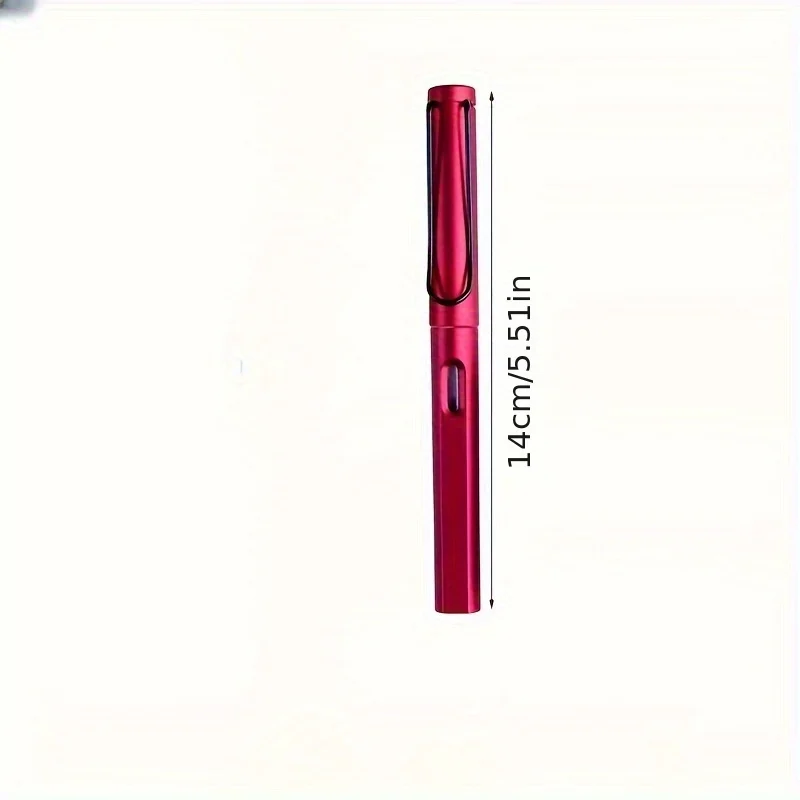 6 pennello tipo penna + sacca per inchiostro 30 nero, pennello morbido Penna morbida a blocco piccolo, piccola penna per calligrafia La pennello in metallo può aggiungere inchiostro acqua Penna lupo