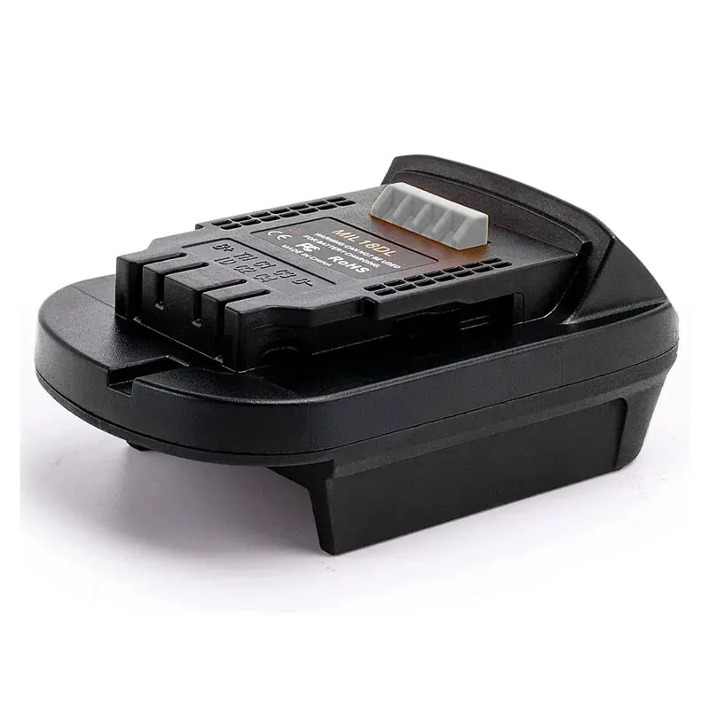 MIL18DL Battery Adapter Converter for Milwaukee 18V Li-ion Battery Converted To for Dewalt 18V 20V Li-ion Battery Power Tool Use