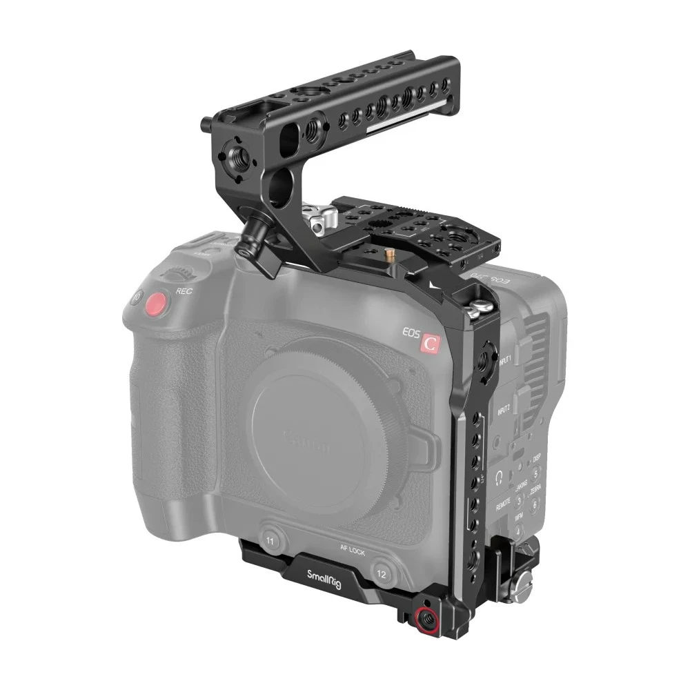 

SmallRig Camera Cage Handheld Kit for EOS C70 for Canon with ARRI 3/8" -16 Holes Supports for DJI RS2/RSC 2 Stabilizers Shooting