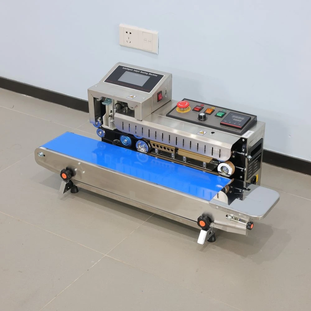 

FR-1600 Запечатывающая машина Электрический закусочный хлеб Интеллектуальный принтер с датой и запечатывающей машиной