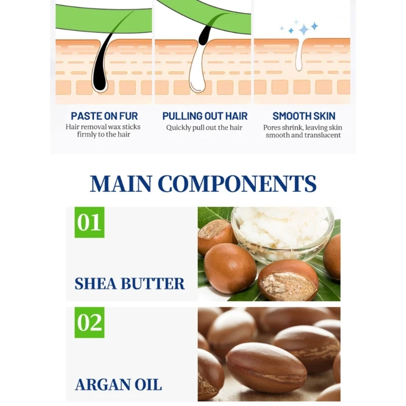 แถบขี้ผึ้งที่มีประสิทธิภาพอย่างรวดเร็วสำหรับกำจัดขน Double-Side Long Lasting Depilation ผู้หญิง-ปลอดภัยกระดาษแว็กซ์สำหรับขาแขนคอ