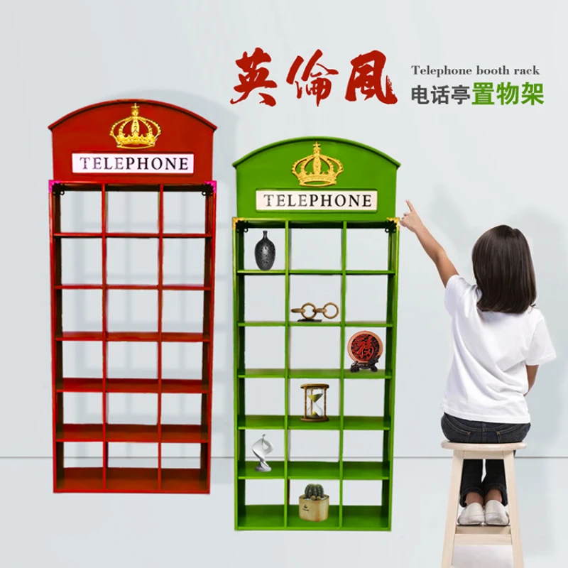 

Telephone Booth Decoration Shelf Iron Handmade Wedding Photography Props