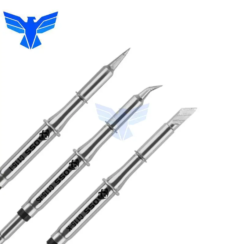 سلسلة نصائح من Oss Team C115 متوافقة مع محطات لحام xلحام سوغون T26 T36 I2C Jbc T115 معالجة نانو خالية من الرصاص